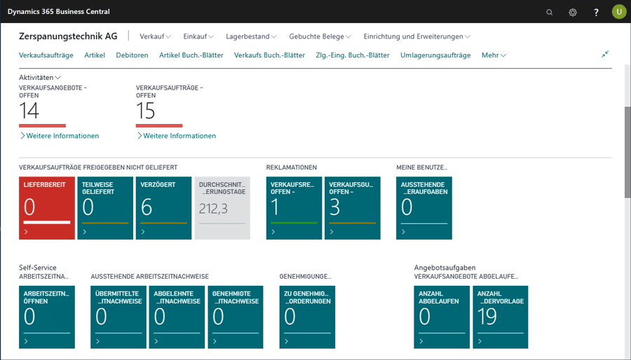 ERP Software Industrie unitop Workflow